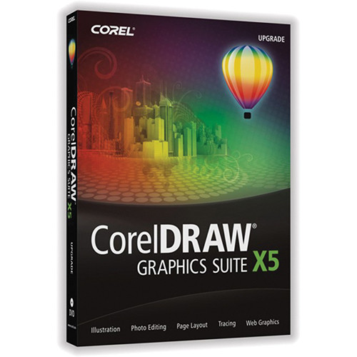 Corel CorelDRAW Graphics Suite X5 Software (Upgrade)