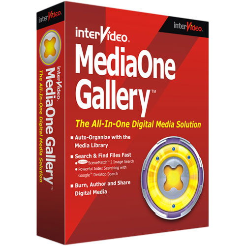 Corel InterVideo MediaOne Gallery Platinum Software for Windows