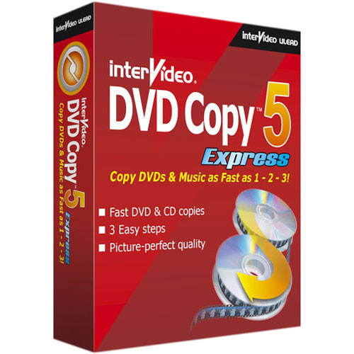 Corel InterVideo DVD Copy 5 Express Software for Windows - Educational License