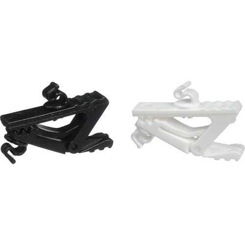 Countryman Microphone Clips (Black & White)
