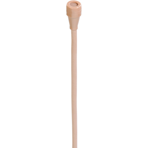 Countryman B3 Omni Lavalier Mic, Standard Sens, with Pigtail Leads Connector for Wireless Transmitters (Tan)