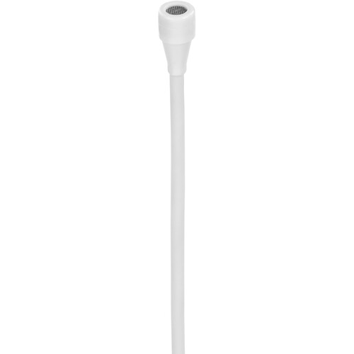 Countryman B3 Omni Lavalier Mic, Standard Sens, with Pigtail Leads Connector for Wireless Transmitters (White)
