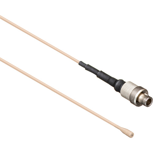 Countryman B6 Omni Lavalier Mic, Low Sens, with Hardwired 3-Pin LEMO Connector for Sennheiser Wireless Transmitters (Beige)