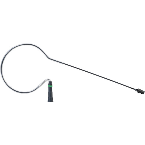 Countryman E6 Directional Earset Mic, Medium Gain, with Detachable 1mm Cable and LEMO 3-Pin Connector for Sennheiser Wireless Transmitters (Black)