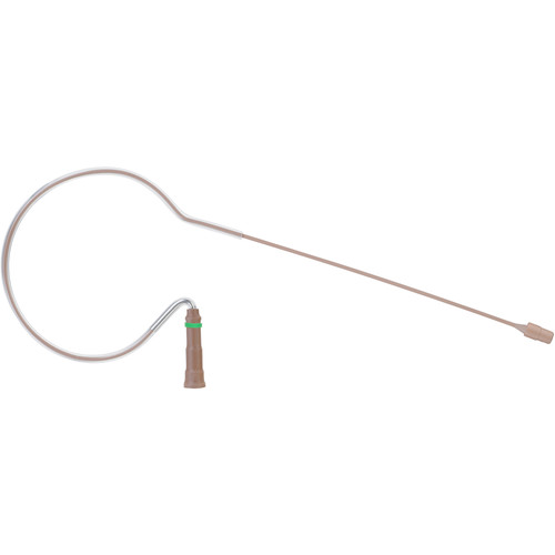 Countryman E6 Directional Earset Mic, Medium Gain, with Detachable 1mm Cable and LEMO 3-Pin Connector for Sennheiser Wireless Transmitters (Tan)