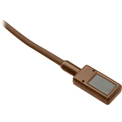 Countryman EMW Omnidirectional Lavalier Microphone with Flat Frequency Response for Sony Transmitters (1/8" (3.5mm) Locking Mini Connector, Cocoa)