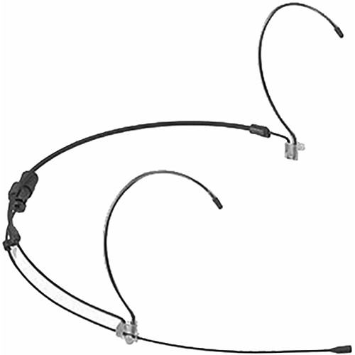 Countryman H6 Directional Headset with Detachable Cable and TA4F Connector for Vega Wireless Transmitters (W5 Band, Black)