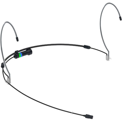 Countryman H6 Directional Headset with Detachable Cable and 3.5mm Locking Connector for Sennheiser Wireless Transmitters (W6 Band, Black)