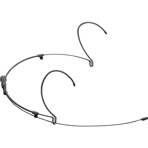 Countryman H6 Omnidirectional Headset with Detachable Cable and TA3F Connector for AKG Wireless Transmitters (W5 Band, Black)