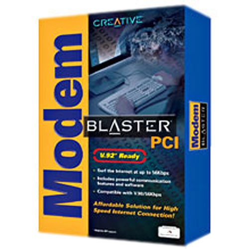 Creative Labs Modem Blaster V.92 PCI 56K Modem for Windows (Retail)