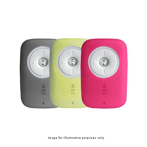 Creative Labs Zen Stone Plus Skin Case (Black, Red and Green)