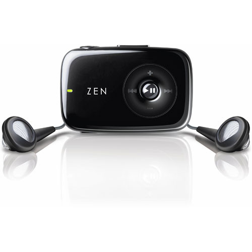 Creative Labs Zen Stone 1GB MP3 Player - Black 70PF213000111 B&H