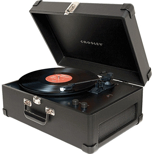 Crosley Radio CR249 Keepsake USB Turntable (Black Vinyl)