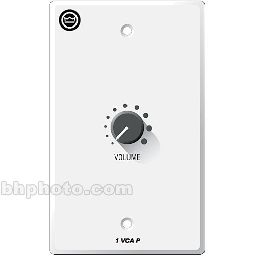Crown Audio 1-VCAP - 1-Gang Wall Control Panel for VCA-MC