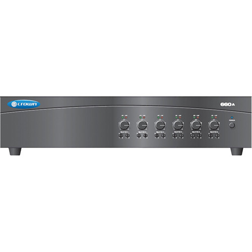 Crown Audio 660A 6 Channel, 6 x 60W Amplifier