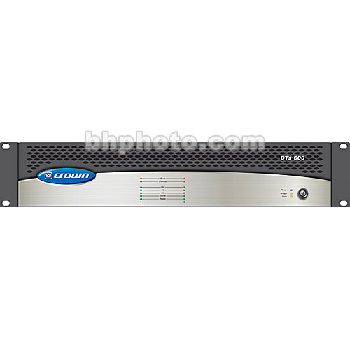 Crown Audio CTs-600 - Two-Channel Power Amplifier with PIP-USP3/CN
