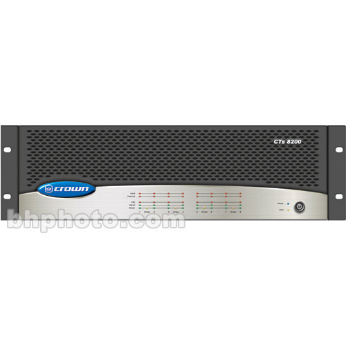 Crown Audio CTs 8200 - Eight Channel Power Amplifier CTS8200A