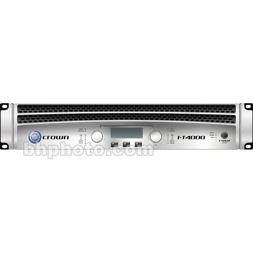 Crown Audio I-T4000 - Power Amplifier - 1250 Watts @ 8 Ohms