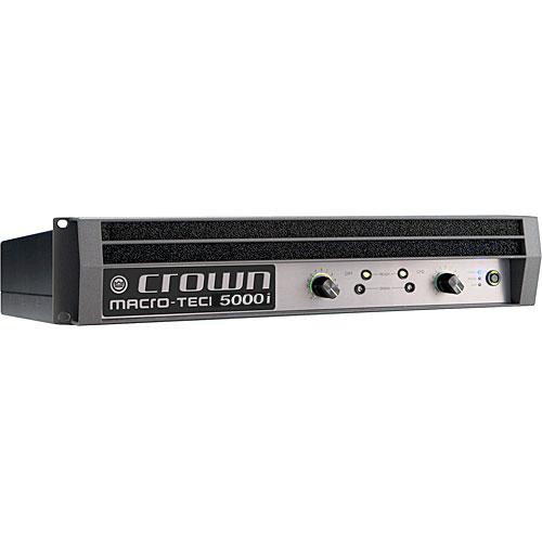 Crown Audio MA-5000i Professional Stereo Power Amplifier (1250W/Channel @ 8 Ohms)