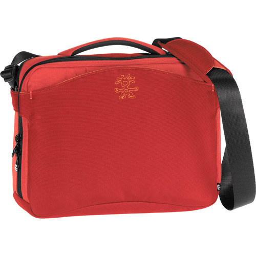Crumpler Albert Stash Laptop Briefcase (Red with Dark Red Trim)