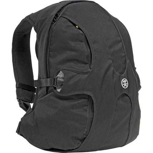 Crumpler The Beer Back Laptop Backpack (Black with Gun Metal Grey Accents)