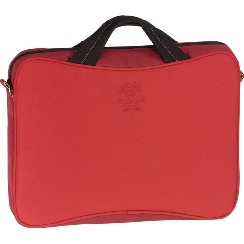 Crumpler Winston Fleece Laptop Briefcase (Red with Dark Red Trim)