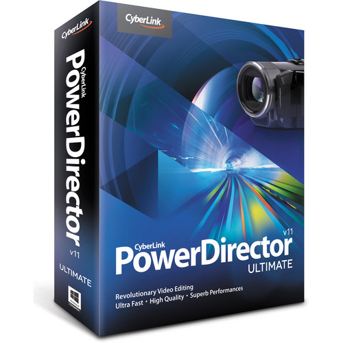 CyberLink PowerDirector 11 Ultimate Editing PDR-EB00-RPM0-00 B&H