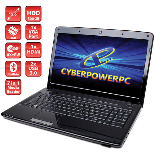 CyberPowerPC Gamer Xplorer GX8400 15.6" Laptop