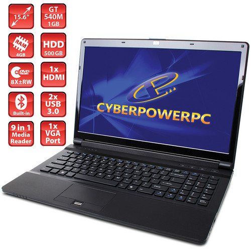 CyberPowerPC Gamer Xplorer GX8800 15.6" Laptop