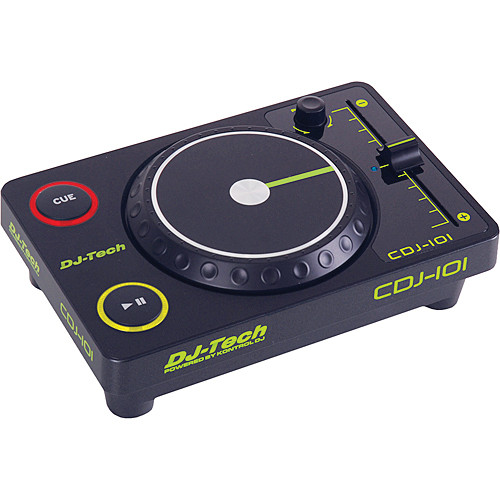 DJ-Tech CDJ-101 Mini USB CD-Style Controller CDJ-101 B&H Photo