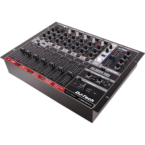 DJ-Tech DX 3000 USB Professional 7-Channel USB DJ Mixer