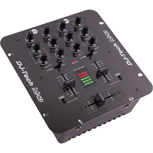 DJ-Tech M-10USB 2-Channel All-Purpose Mixer with USB