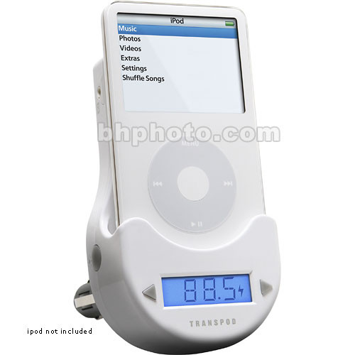 DLO TransPod all in one with FM Transmitter - White