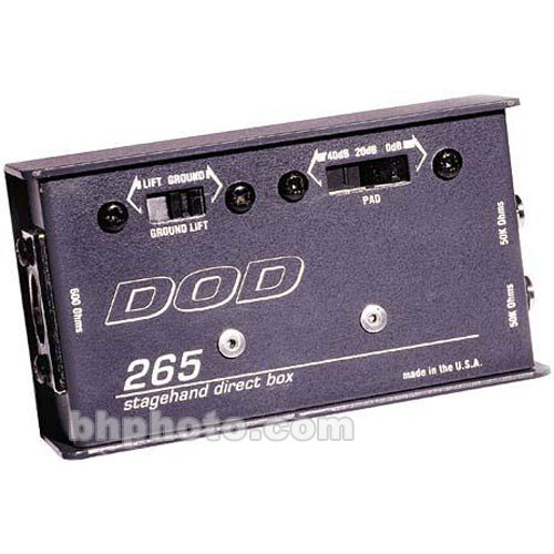 DOD AC 265 Direct Box VAC265 B&H Photo Video