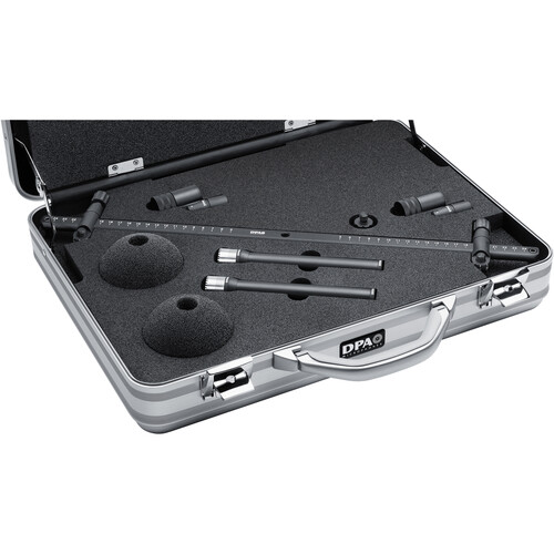DPA Microphones 3532-SP Large Diaphragm Stereo Kit with Two 4041-SP Microphones
