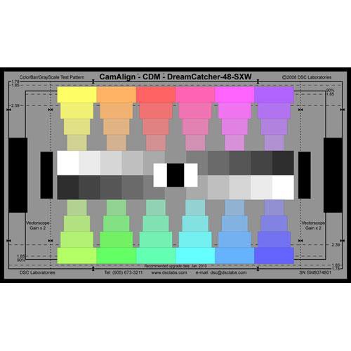 DSC Labs ChromaDuMonde 48 Super Maxi CamAlign Chip Chart