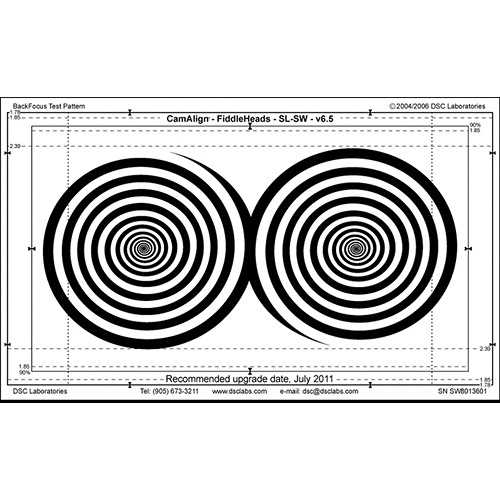 DSC Labs FiddleHeads Focus Chart (Maxi)