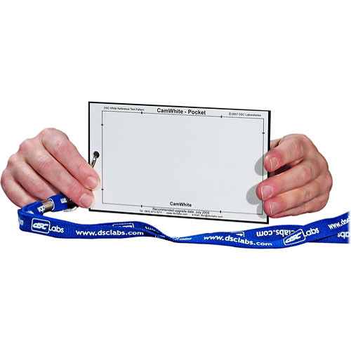 DSC Labs Pocket White and Warm Chart - TrueWhite and Warm
