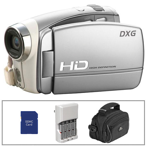 SX1GDKYS i5 4GB DVD 無線 Bluetooth カメラ DXG DXG-517V High Definition Camcorder Basic Kit B&H Photo Video