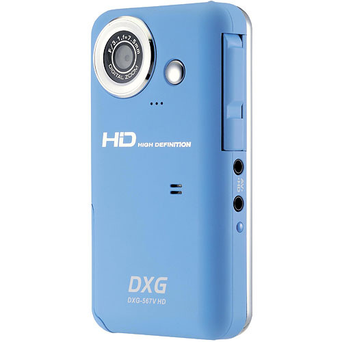 DXG DXG-567VB 32MB High Definition Flash Memory Camcorder (Blue)
