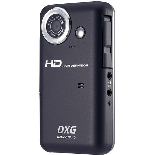 DXG DXG-567VK 32MB High Definition Flash Memory Camcorder (Black)