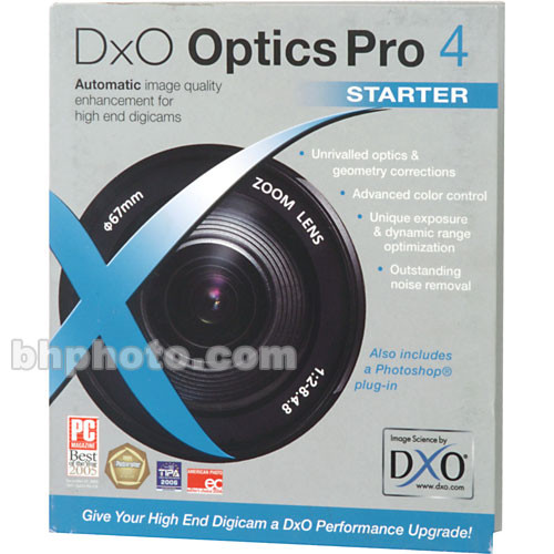 DxO Optics Pro 4 Starter (version 4.5)