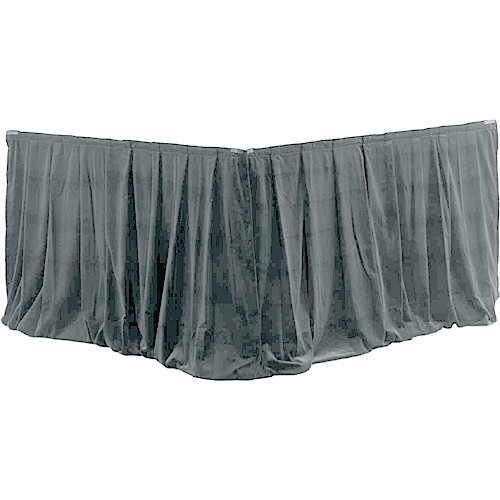 Da-Lite 36956GR Fast-Fold Drapery Surround (Gray, 2 Drapes)