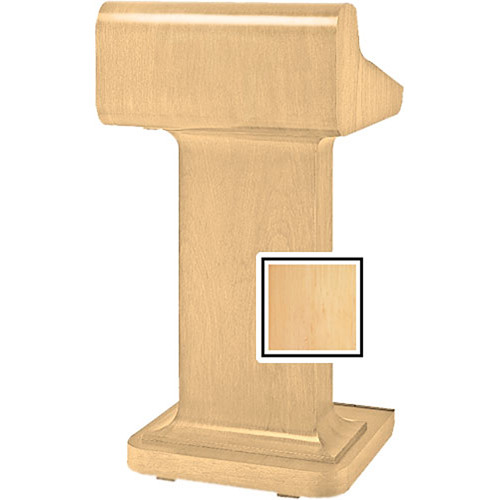 Da-Lite Traditional Pedestal Lectern - Honey Maple