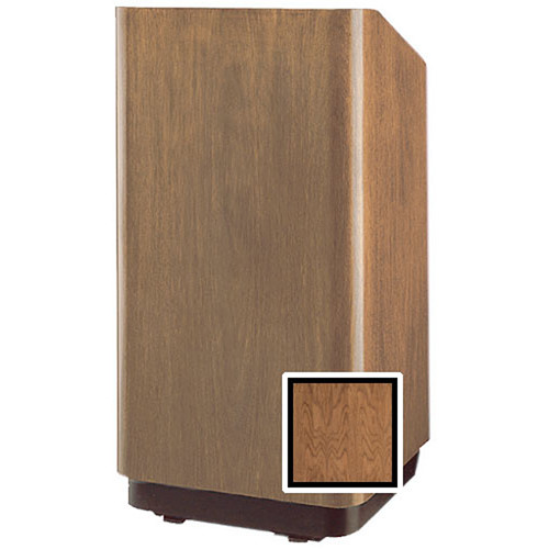 Da-Lite Concord 42" Special Needs Floor Lectern with Height Adjustment (Natural Walnut Veneer)
