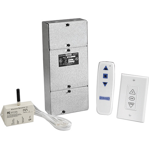 Da-Lite Radio Frequency Wireless Remote - Single Motor Low Voltage Control (220V)