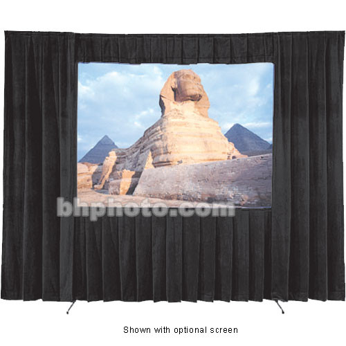 Da-Lite Fast-Fold Velour Drapery Kit for Deluxe Frames (9 x 12')