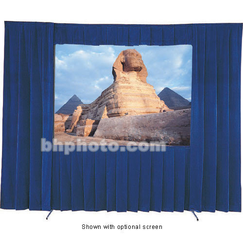 Da-Lite Fast-Fold Velour Drapery Kit for Truss Standard Frames (13 x 13')