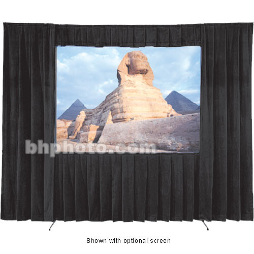 Da-Lite Fast-Fold Velour Drapery Kit for Deluxe Frames (9 x 12')