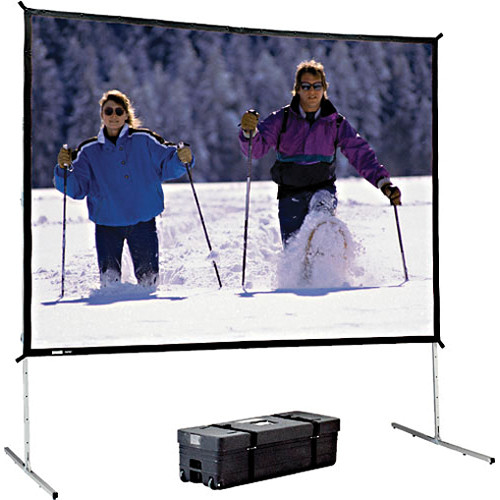 Da-Lite 88689K Fast-Fold Deluxe Portable Projection Screen (62 x 108")